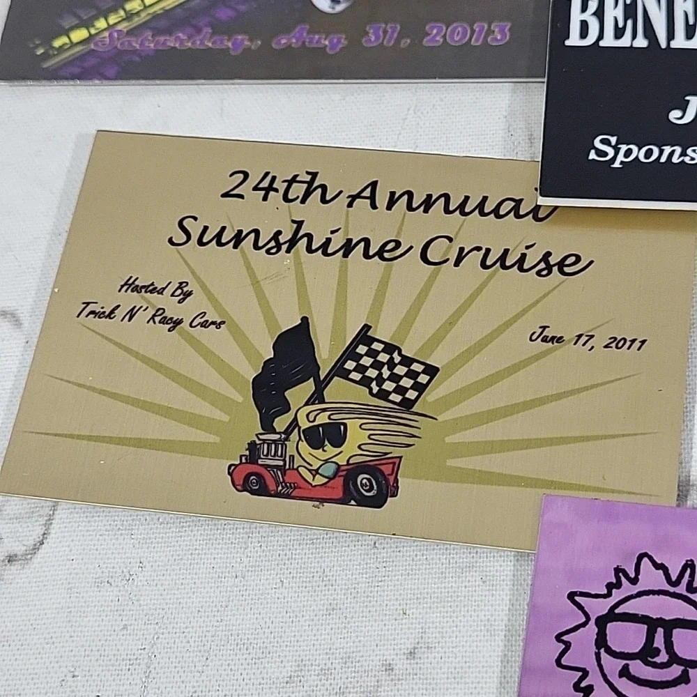 Cruise-In Classic Car Show Souvenir Fridge Magnets Lot Of 8 Oregon